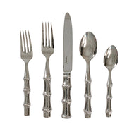Juliska Bamboo Flatware 5 Piece Place Setting Polished