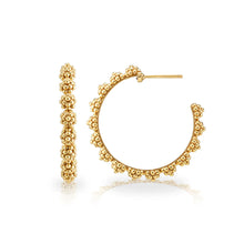 Load image into Gallery viewer, Capucine de Wulf Berry Icon Medium Hoop Earrings - Gold

