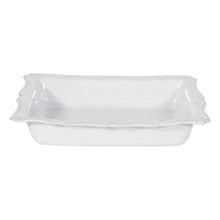 Load image into Gallery viewer, Juliska Berry and Thread 17&quot; Rectangular Baker - Whitewash
