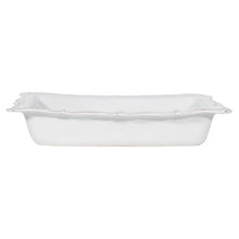 Load image into Gallery viewer, Juliska Berry and Thread 17&quot; Rectangular Baker - Whitewash
