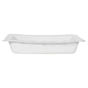 Juliska Berry and Thread 17" Rectangular Baker - Whitewash