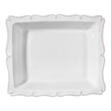 Load image into Gallery viewer, Juliska Berry and Thread 17&quot; Rectangular Baker - Whitewash
