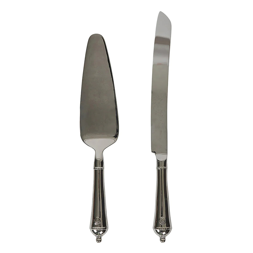 Juliska Berry and Thread Cake Knife and Server Set/2pc - Polished