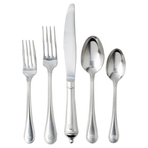 Juliska Berry and Thread 5 Piece Flatware Setting - Bright Satin