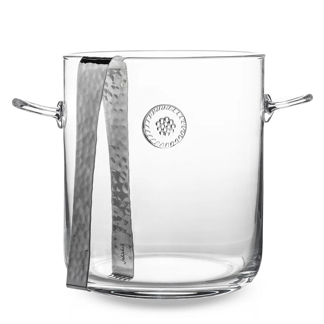 Juliska Berry and Thread Ice Bucket with Tongs