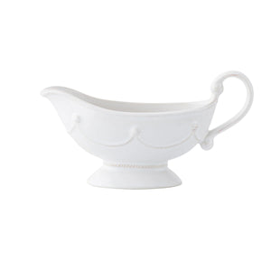 Juliska Berry and Thread Sauce Boat - Whitewash - 8 oz