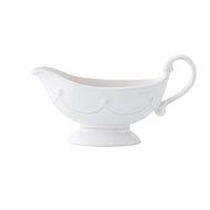 Juliska Berry and Thread Sauce Boat - Whitewash - 8 oz - FINAL SALE
