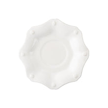 Load image into Gallery viewer, Juliska Berry and Thread Scallop Saucer - Whitewash
