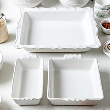 Load image into Gallery viewer, Juliska Berry and Thread Whitewash 3pc Baking Set
