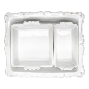 Juliska Berry and Thread Whitewash 3pc Baking Set