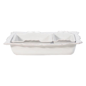 Juliska Berry and Thread Whitewash 3pc Baking Set
