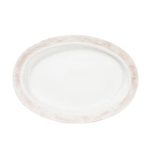 Juliska Blenheim Oak 18" Platter­ Whitewash