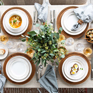 Juliska Blenheim Oak Whitewash Dinner Plate