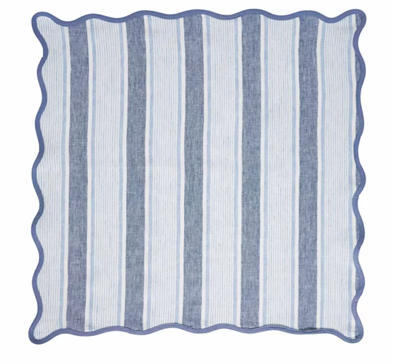 Juliska Cabana Stripe Napkin Set/4