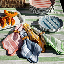 Load image into Gallery viewer, Juliska Cabana Stripe Napkin Set/4
