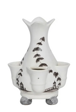Load image into Gallery viewer, Juliska Country Estate 6&quot; Tulipiere Vase - Flint Grey
