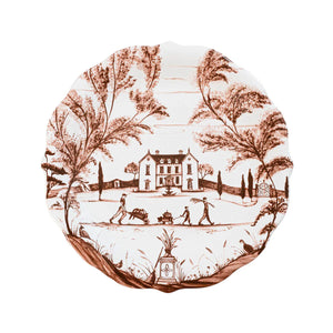 Juliska Country Estate Harvest Party Plate Assorted Set/4 - Sepia