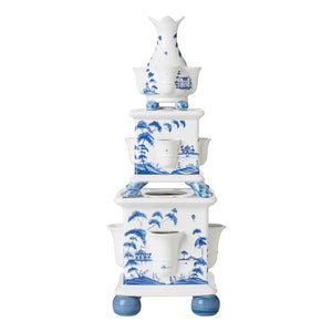 Juliska Country Estate Tulipiere Tower Set/3pc - Delft Blue