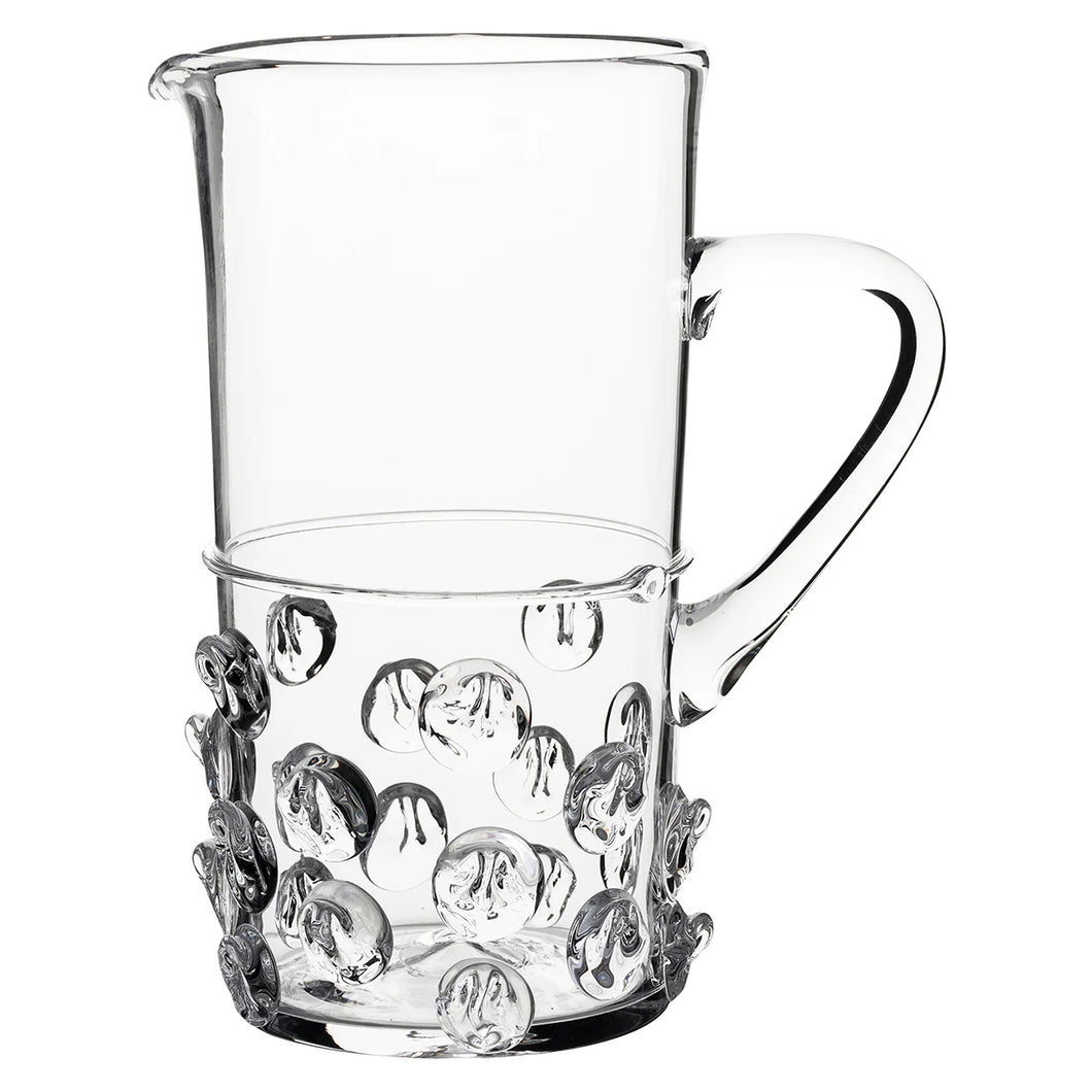 Juliska Florence Glass Pitcher