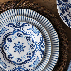 Juliska Iberian Journey Indigo Side/Cocktail Plate