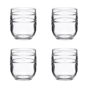 Juliska Isabella Acrylic Small Tumbler Set/4 - Clear