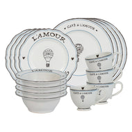 Juliska L'Amour Toujours 16pc Place Setting