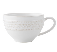 Load image into Gallery viewer, Juliska Le Panier Tea/Coffee Cup - Whitewash - FINAL SALE
