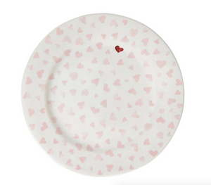 Juliska Love You More Dessert/Salad Plate S/4 - Pink