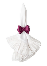 Load image into Gallery viewer, Juliska Napkin Ring Tuxedo Plum 3&quot;W
