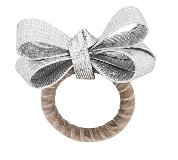 Juliska Napkin Ring Tuxedo Silver 3