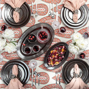Juliska Pewter Stoneware Round Charger/Server Plate
