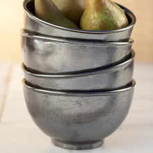 Load image into Gallery viewer, Juliska Pewter Stoneware Cereal/Ice Cream Bowl

