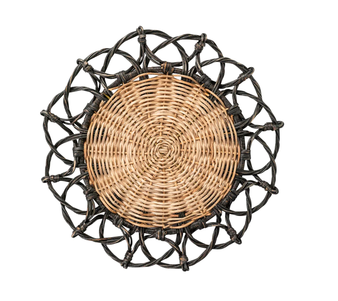 Juliska Provence Rattan Black Placemat