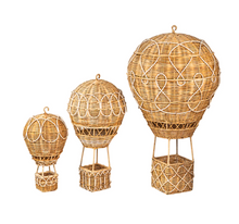Load image into Gallery viewer, Juliska Provence Rattan Large Hot Air Balloon
