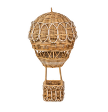 Load image into Gallery viewer, Juliska Provence Rattan Medium Hot Air Balloon
