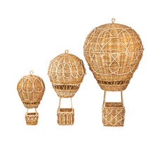 Load image into Gallery viewer, Juliska Provence Rattan Small Hot Air Balloon
