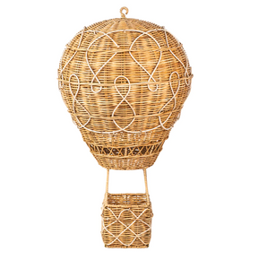 Juliska Provence Rattan Large Hot Air Balloon