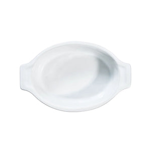 Juliska Puro 12" Medium Oval Baker Whitewash