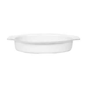 Juliska Puro 16" Oval Baker ­Whitewash