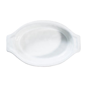 Juliska Puro 16" Oval Baker ­Whitewash