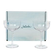 Load image into Gallery viewer, Juliska Puro Cocktail Coupe Glasses Set of 2
