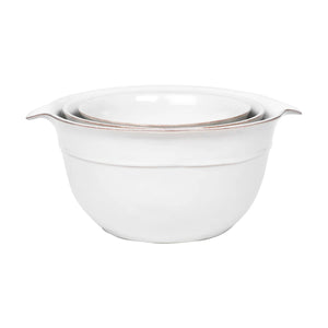 Juliska Puro Nesting Serving Bowls Set/3 ­ Whitewash