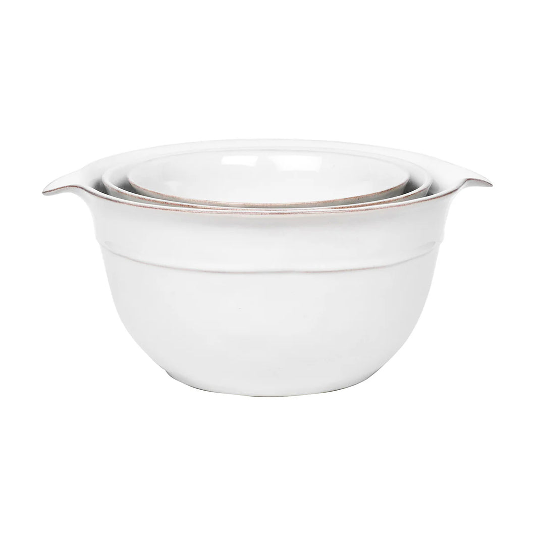 Juliska Puro Nesting Serving Bowls Set/3 ­ Whitewash