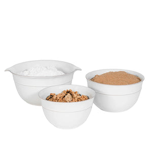 Juliska Puro Nesting Serving Bowls Set/3 ­ Whitewash