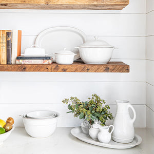 Juliska Puro Nesting Serving Bowls Set/3 ­ Whitewash