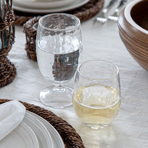 Juliska Puro Stemless White Wine Glass