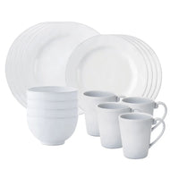 Juliska Quotidien 16pc Place Setting - White Truffle