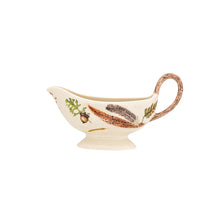 Load image into Gallery viewer, Juliska Sauce Boat and Stand Forest Walk 10.25&quot;L
