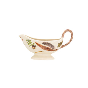 Juliska Sauce Boat and Stand Forest Walk 10.25"L