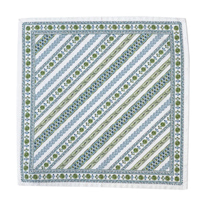 Juliska Seville Stripe Green Napkin